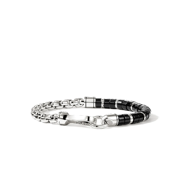John Hardy Heishi Black Onyx & Sterling Silver Bracelet Cornell's Jewelers Rochester, NY
