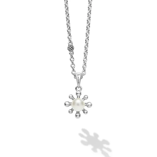 Lagos Fleur Pearl Necklace Cornell's Jewelers Rochester, NY