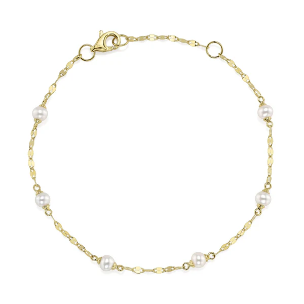Shy Creation Pearl Station Bracelet Cornell's Jewelers Rochester, NY