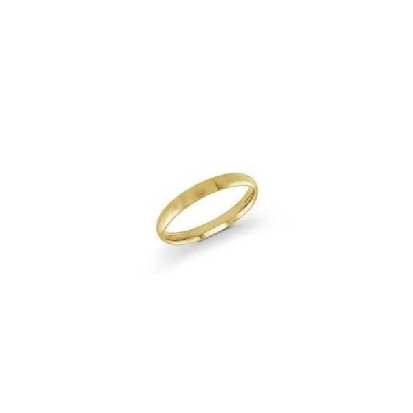 Yellow Gold 3mm Domed Polished Band Cornell's Jewelers Rochester, NY