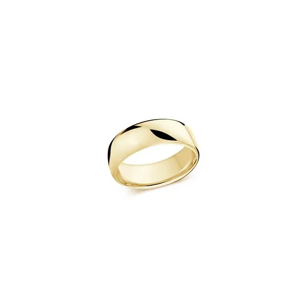 Cornells Collection 14KT Yellow Gold Euro Shank 8.5mm Wedding Band Cornell's Jewelers Rochester, NY