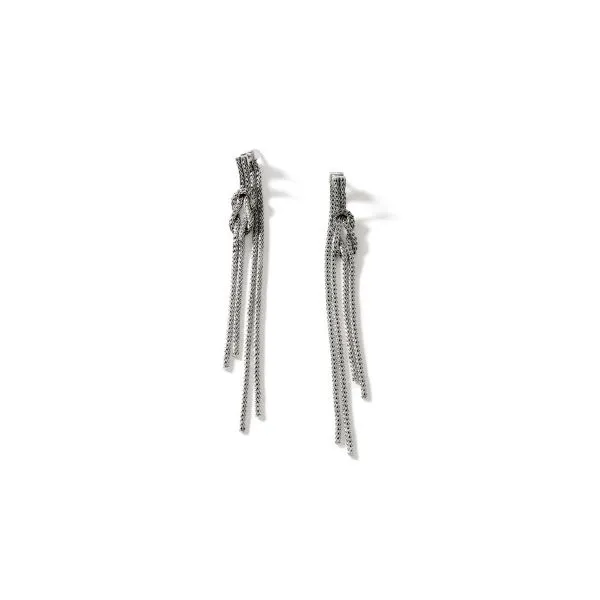 John Hardy Love Knot Drop Earrings Cornell's Jewelers Rochester, NY