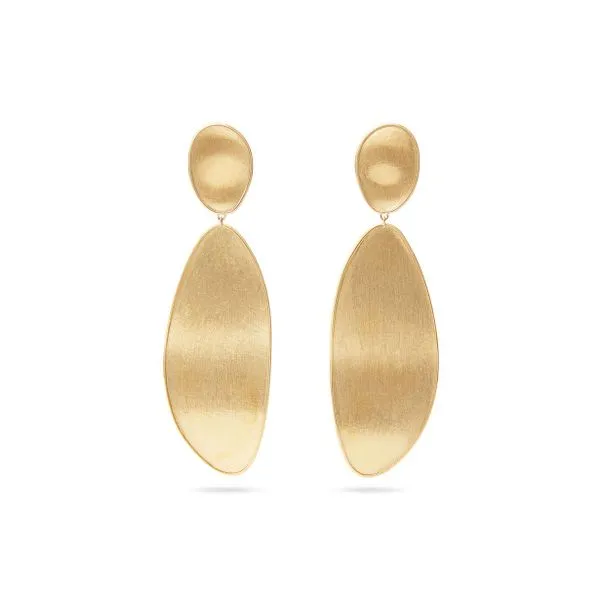 Marco Bicego Yellow Gold Drop Earrings Cornell's Jewelers Rochester, NY