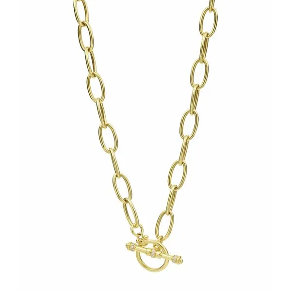 MAZZA PAPERCLIP CHAIN WITH DIAMOND TOGGLE Cornell's Jewelers Rochester, NY