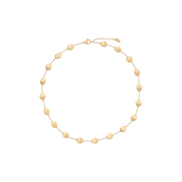 Marco Bicego Siviglia Large Bean Necklace Cornell's Jewelers Rochester, NY