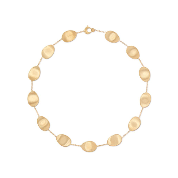 Marco Bicego Lunaria Single-Strand Petal Necklace Cornell's Jewelers Rochester, NY