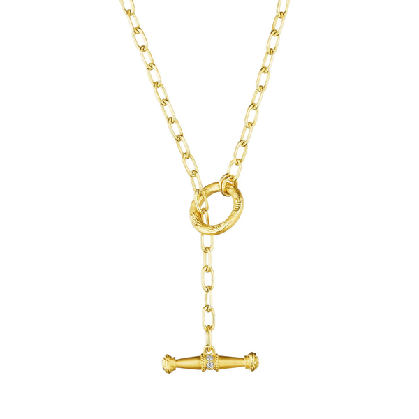 Penny Preville Diamond Toggle Link Necklace Cornell's Jewelers Rochester, NY