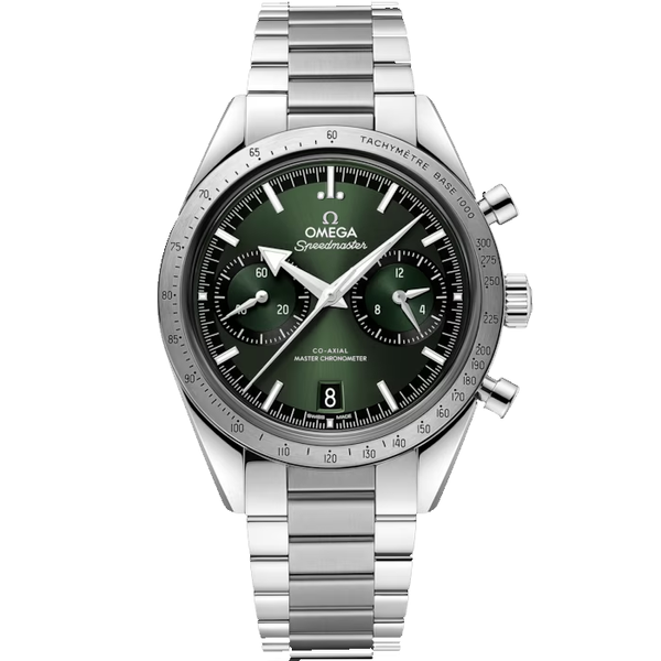 Omega Speedmaster '57 with Green Dial Cornell's Jewelers Rochester, NY