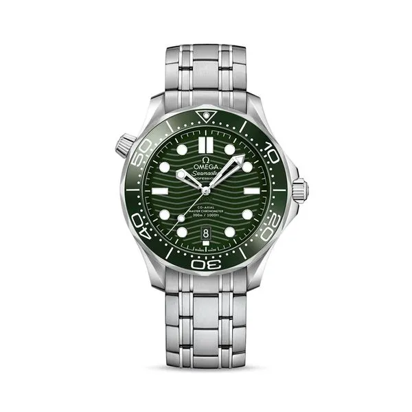 OMEGA SEAMASTER DIVER 300M STST GREEN DIAL 42MM Cornell's Jewelers Rochester, NY