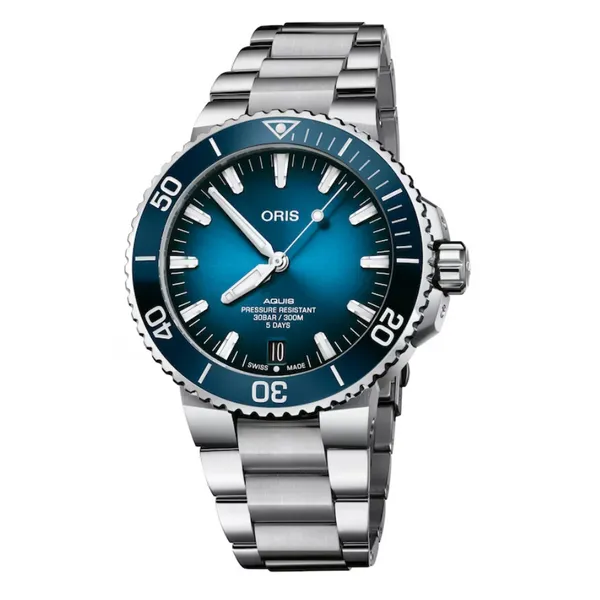 Oris Blue Aquis Date Cornell's Jewelers Rochester, NY