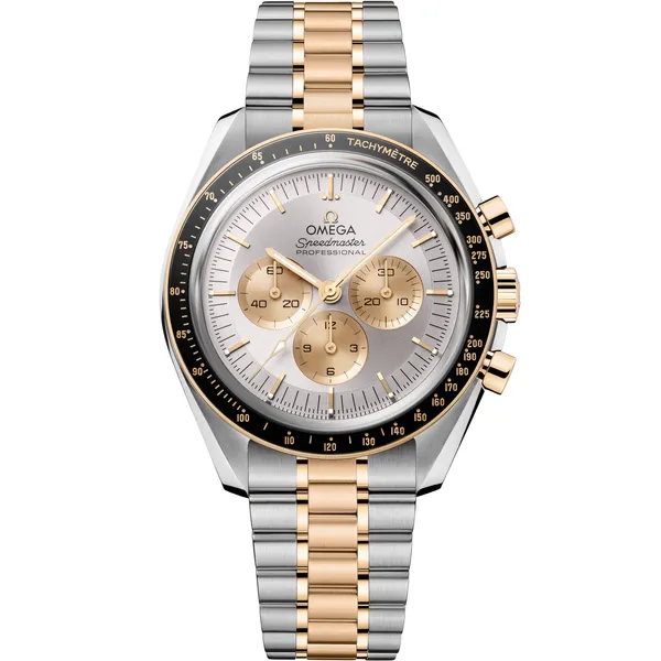 Omega Two Tone Speedmaster Moonwatch Cornell's Jewelers Rochester, NY