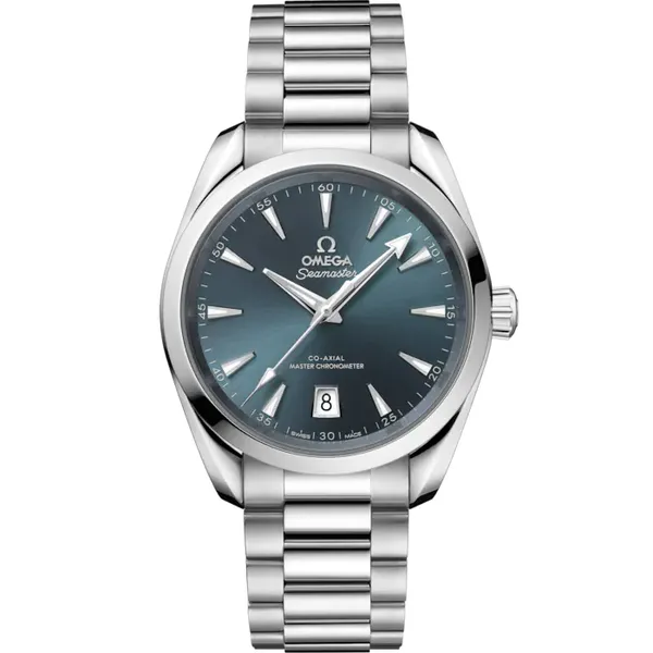 Omega Seamaster Atlantic Blue Aqua Terra Cornell's Jewelers Rochester, NY