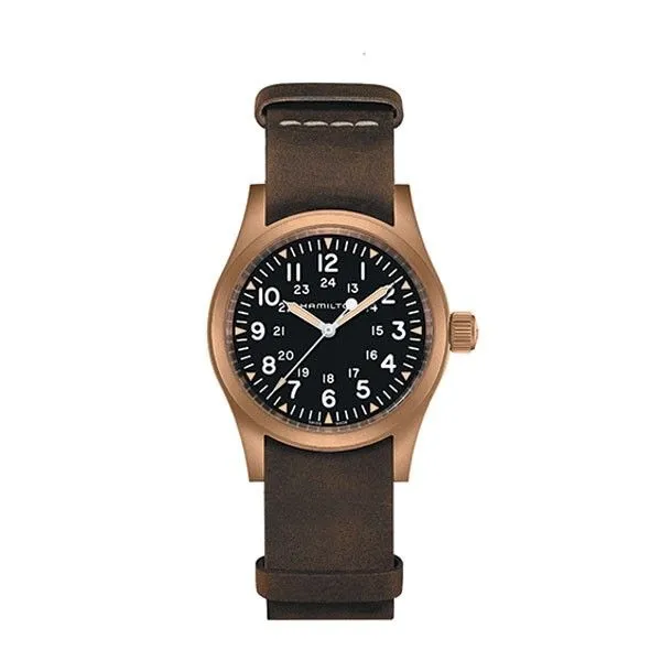 Hand wind sales field watch