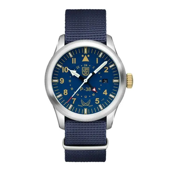 LUMINOX x VOLITION AMERICA P-38 LIGHTNING, THE GUARDIAN 42MM Cornell's Jewelers Rochester, NY