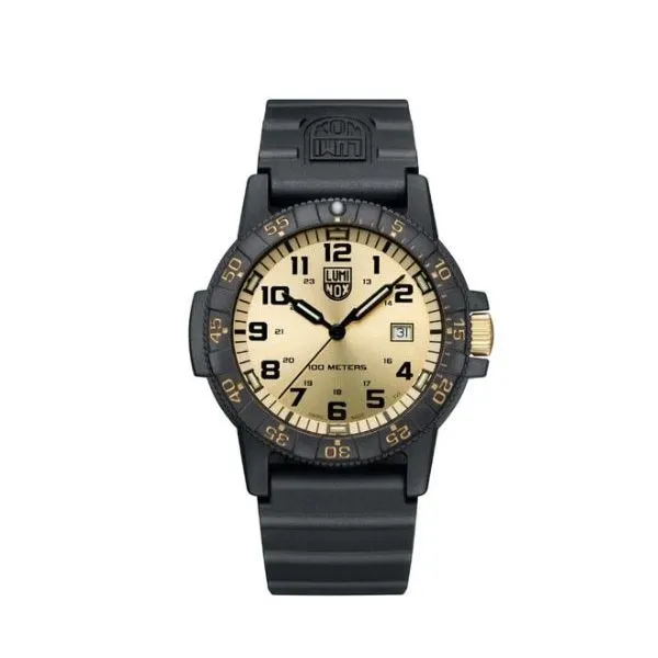 Luminox Gold Leatherback SEA Turtle Watch Cornell's Jewelers Rochester, NY