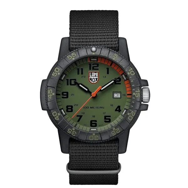 Luminox Leatherback Green SEA Turtle Giant Outdoor Watch Cornell's Jewelers Rochester, NY