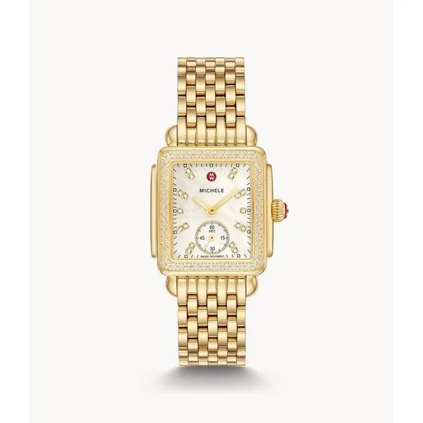 Michele Deco Diamond Chronograph Cornell's Jewelers Rochester, NY