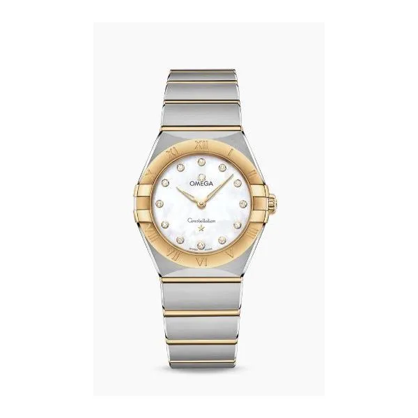 Omega Two-Tone Constellation with Mother of Pearl Cornell's Jewelers Rochester, NY