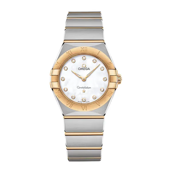 Omega Two-Tone Constellation with Mother of Pearl Cornell's Jewelers Rochester, NY