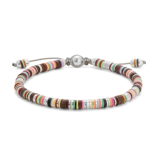 Sterling Silver Bracelet with Premium African Trade Beads Cornell's Jewelers Rochester, NY