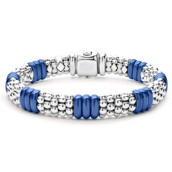 Lagos Blue Caviar Ceramic Bracelet Cornell's Jewelers Rochester, NY