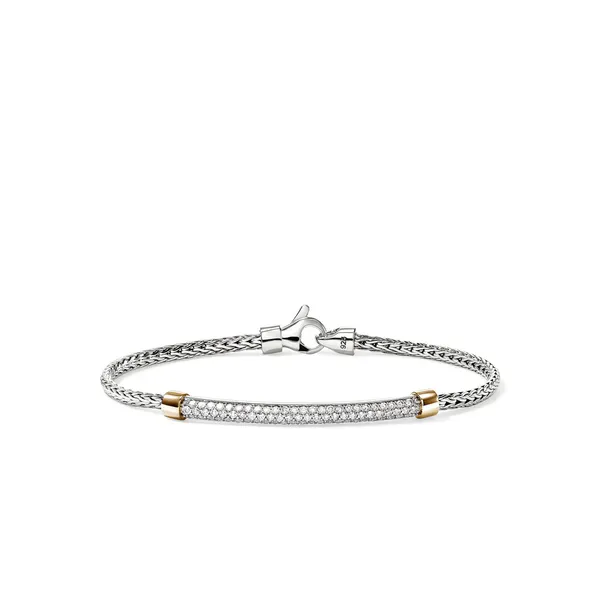 John Hardy Diamond Pave Bracelet Cornell's Jewelers Rochester, NY
