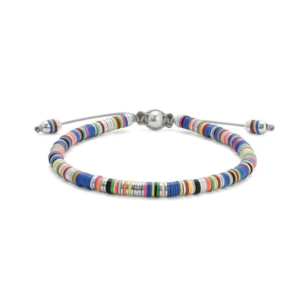 Sterling Silver Bracelet with Premium African Trade Beads Cornell's Jewelers Rochester, NY