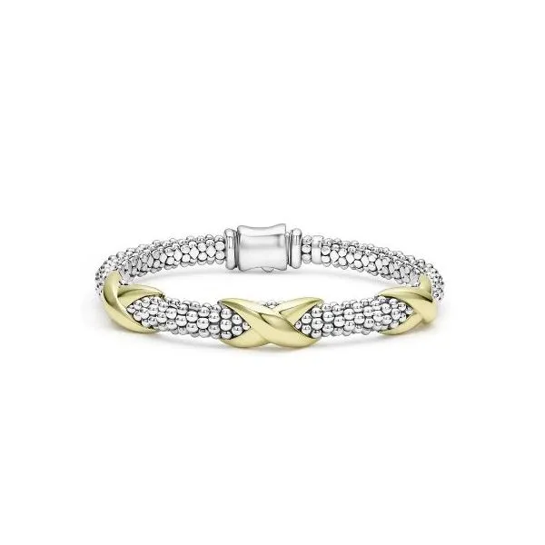 Lagos Three Station X Caviar Bracelet Cornell's Jewelers Rochester, NY