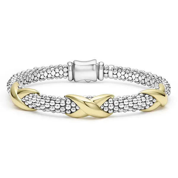 Lagos Three Station X Caviar Bracelet Cornell's Jewelers Rochester, NY