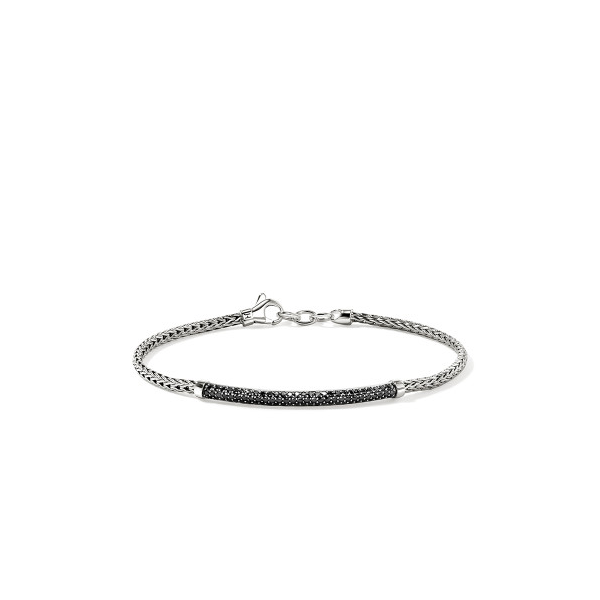 John Hardy Sterling Silver Black Sapphire Bracelet Cornell's Jewelers Rochester, NY