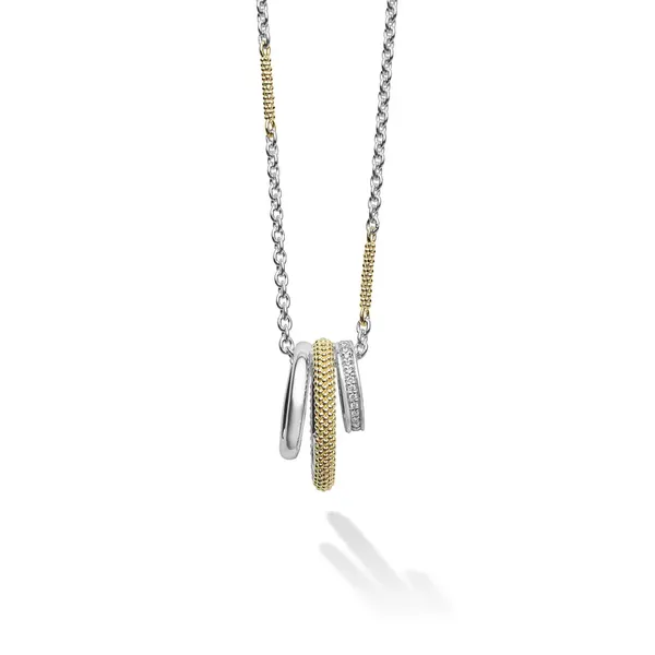 Lagos Triple Row Pendant Cornell's Jewelers Rochester, NY