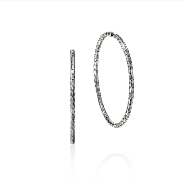John Hardy Essential Hoop Earrings Cornell's Jewelers Rochester, NY