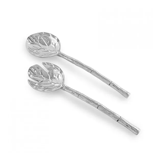 Beatriz Ball Garden Lettuce Large Salad Servers Cornell's Jewelers Rochester, NY
