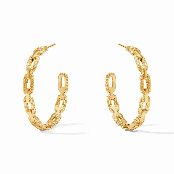 Paperclip Hoops Cornell's Jewelers Rochester, NY