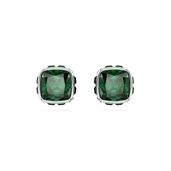 Swarovski May Green Birthstone Studs Cornell's Jewelers Rochester, NY