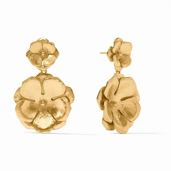 Julie Vos Large Bloom Drop Earrings Cornell's Jewelers Rochester, NY