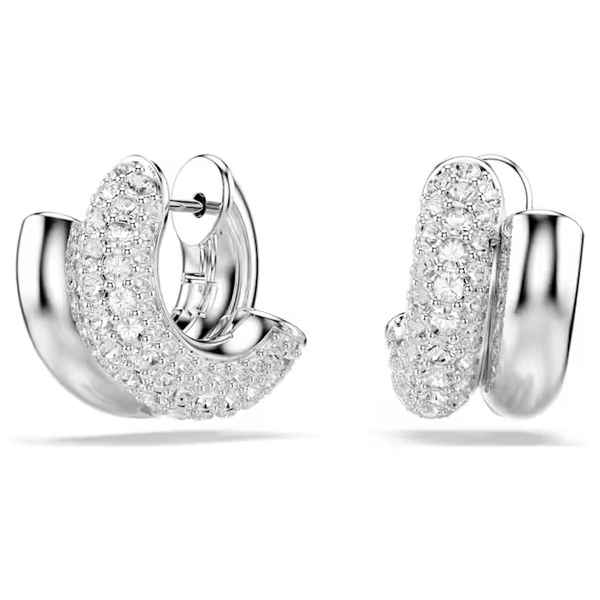 Swarovski Dextera Mini Hoop Earrings Cornell's Jewelers Rochester, NY