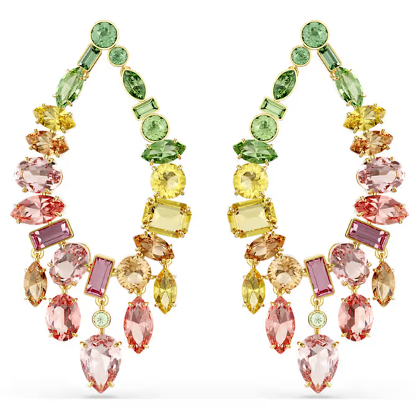 Swarovski Multicolored Chandelier Drop Earrings Cornell's Jewelers Rochester, NY