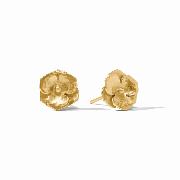 Julie Vos Yellow Tone Stud Earrings Cornell's Jewelers Rochester, NY