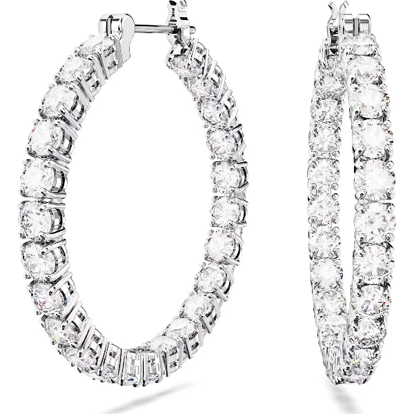 Swarovski Matrix Hoops Cornell's Jewelers Rochester, NY