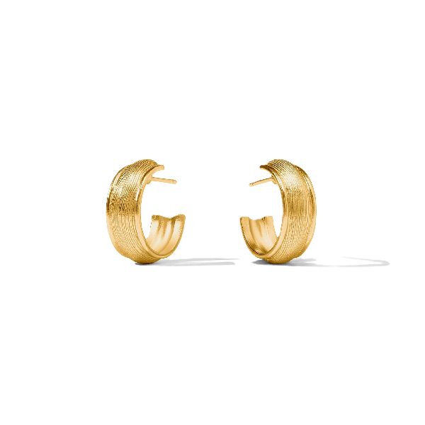 Julie Vos Cobblestone Hoop Earrings Cornell's Jewelers Rochester, NY