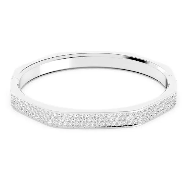 SWAROVSKI DEXTERA BANGLE WHITE LARGE Cornell's Jewelers Rochester, NY