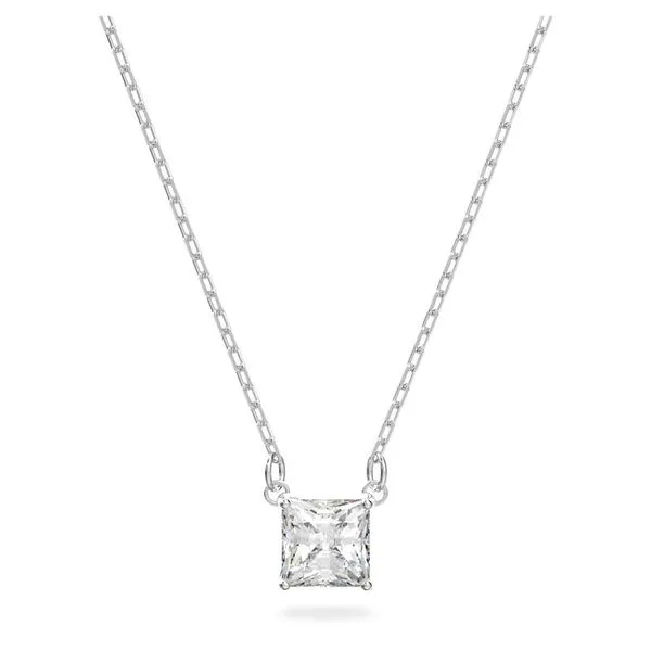 Swarovski Silver-Tone Attract Necklace Cornell's Jewelers Rochester, NY