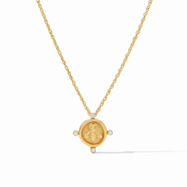 Jullie Vos Bee Cameo Necklace Cornell's Jewelers Rochester, NY