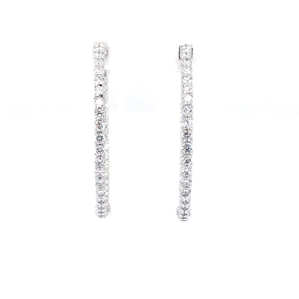 Diamond Earrings Image 2 Cozzi Jewelers Newtown Square, PA