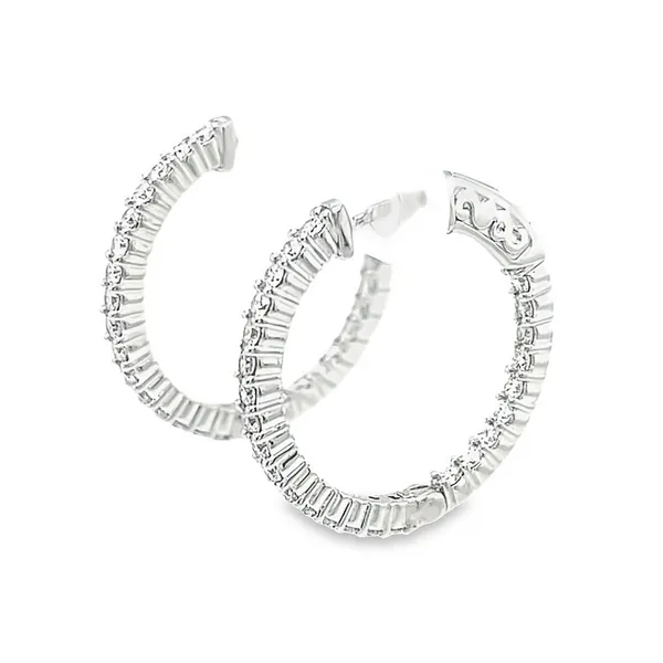 Diamond Earrings Image 2 Cozzi Jewelers Newtown Square, PA