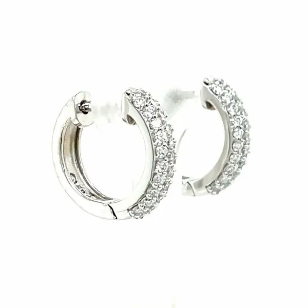 Diamond Earrings Image 2 Cozzi Jewelers Newtown Square, PA