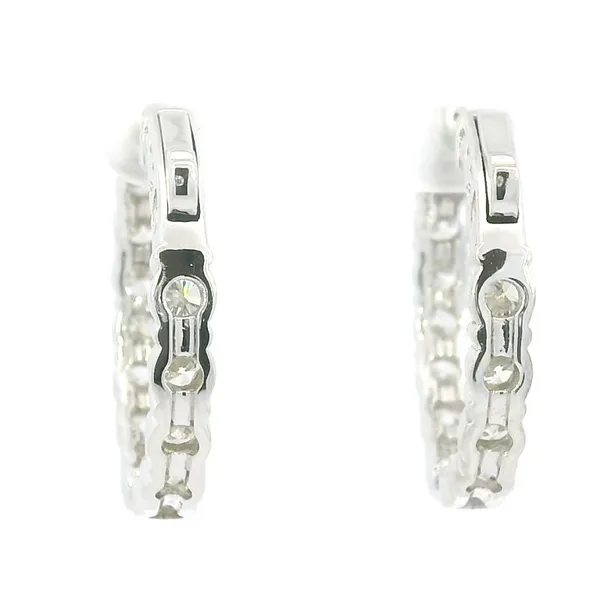 Diamond Earrings Image 5 Cozzi Jewelers Newtown Square, PA