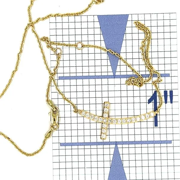 Diamond Pendant Image 3 Cozzi Jewelers Newtown Square, PA