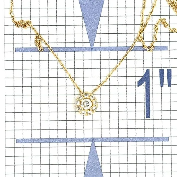 Diamond Pendant Image 3 Cozzi Jewelers Newtown Square, PA